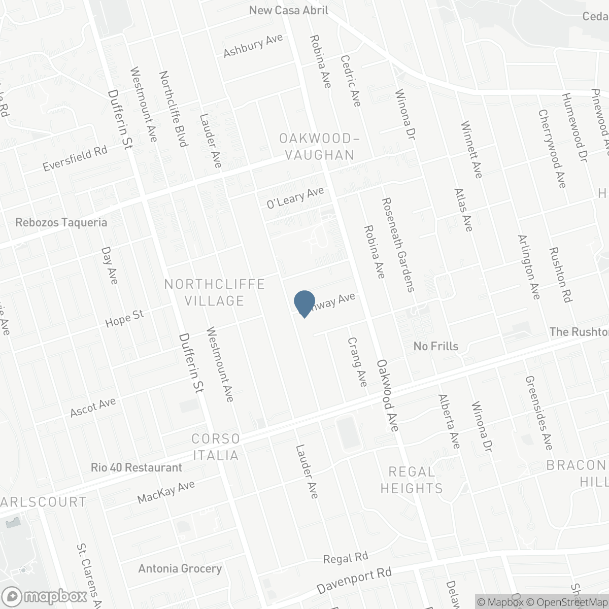 44 CONWAY AVENUE, Toronto, Ontario M6E 1H2